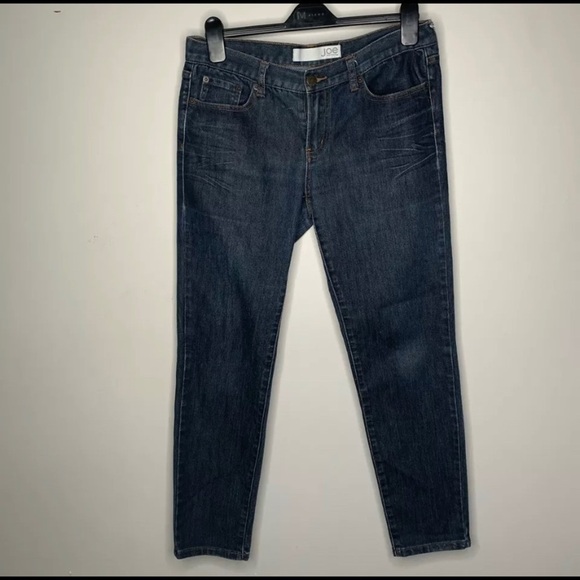 4/$35 Joe Fresh Size 8 Denim jean Dark wash Slim - Picture 2 of 7